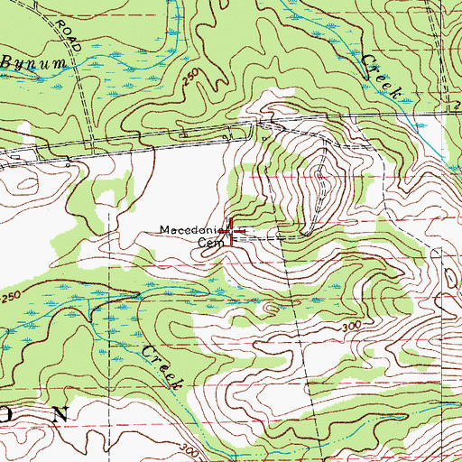 Topographic Map of Macedonia Church (historical), SC