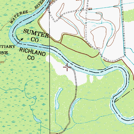 Topographic Map of McCrearys Quarter (historical), SC