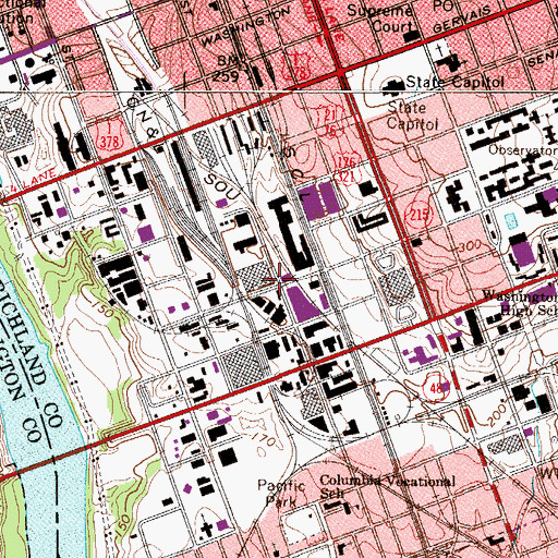Topographic Map of New Dublin (historical), SC