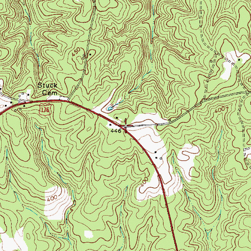 Topographic Map of Summerville, SC