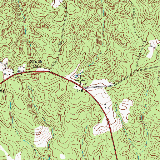 Topographic Map of Summerville School (historical), SC