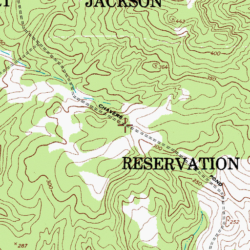 Topographic Map of Texas School (historical), SC