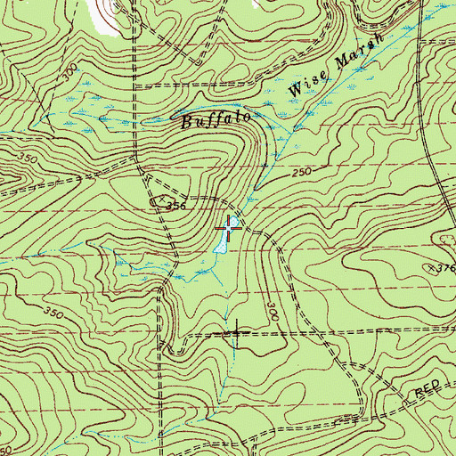 Topographic Map of Wise Pond, SC