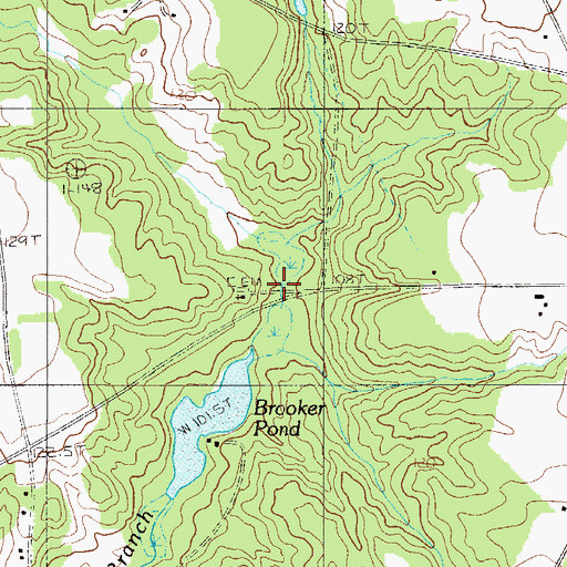 Topographic Map of Pleasant Hill School (historical), SC