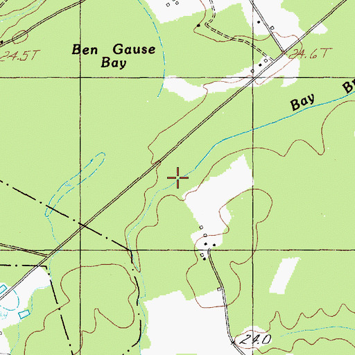 Topographic Map of Polecat Branch, SC