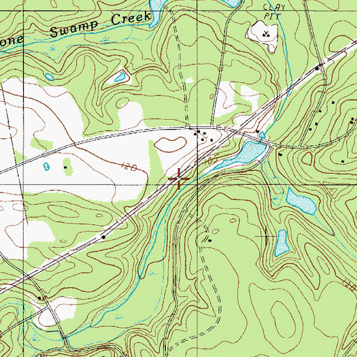 Topographic Map of Rawls Millpond, SC