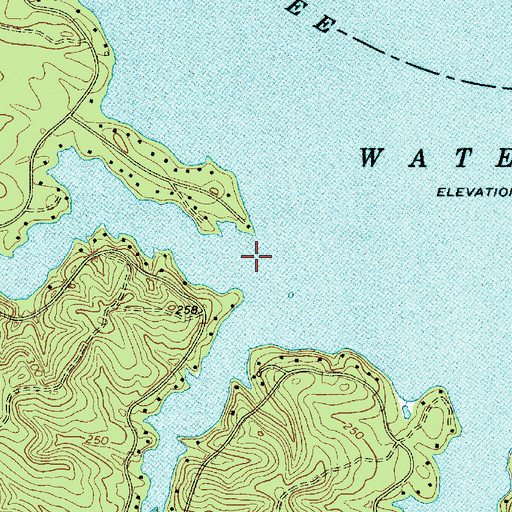 Topographic Map of Rochelle Creek, SC