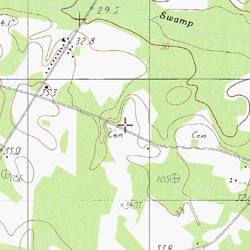 Topographic Map of Rock Hill Church (historical), SC