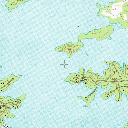 Topographic Map of Stinking Creek, SC