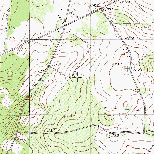 Topographic Map of Union Academy (historical), SC