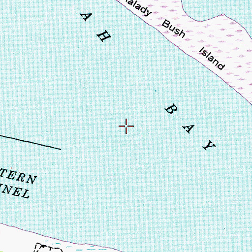 Topographic Map of Winyah Bay, SC