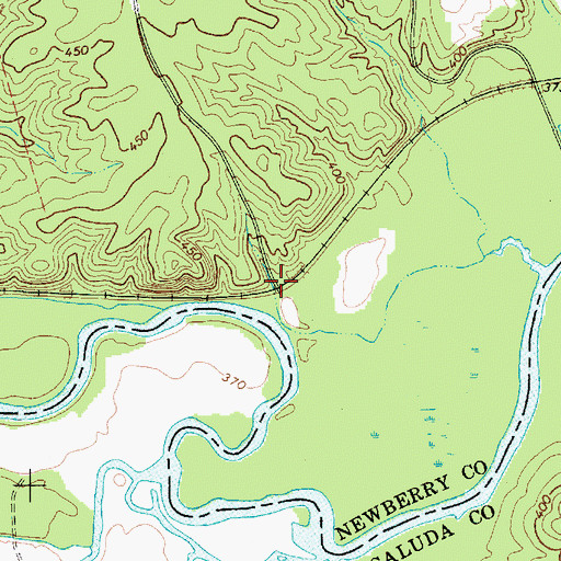 Topographic Map of Oldtown (historical), SC
