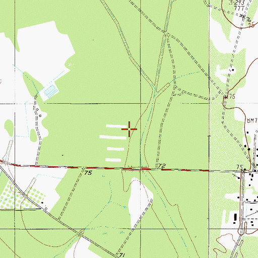 Topographic Map of Palachucola Club (historical), SC