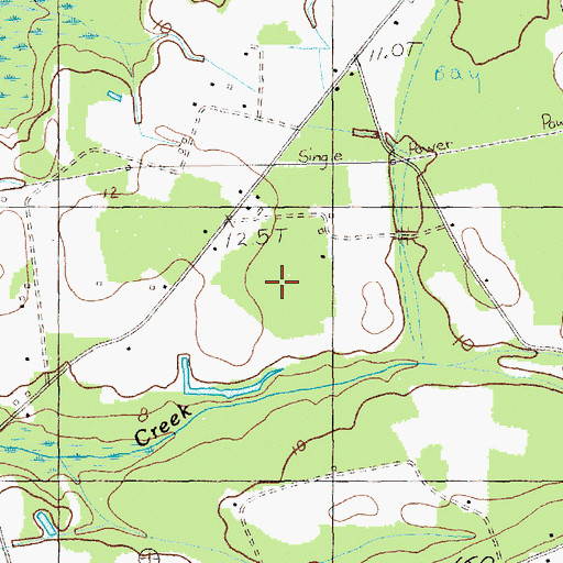 Topographic Map of Kingston Elementary School, SC