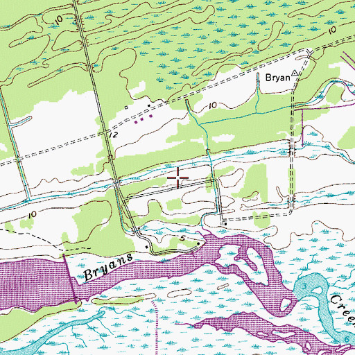 Topographic Map of Pluff Mud Field, SC