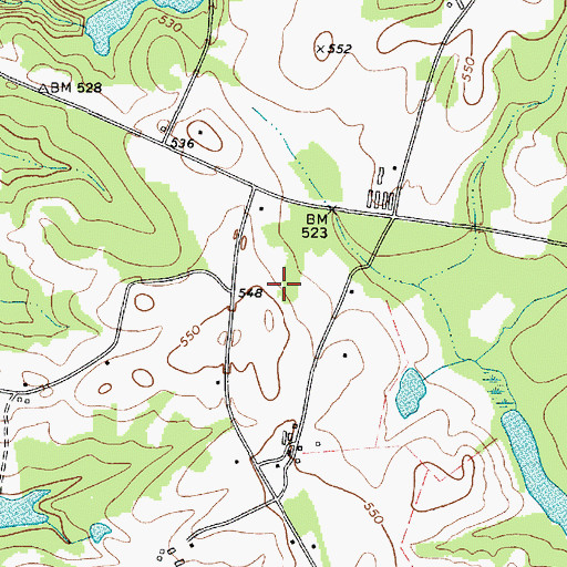 Topographic Map of Connelly Field (historical), SC