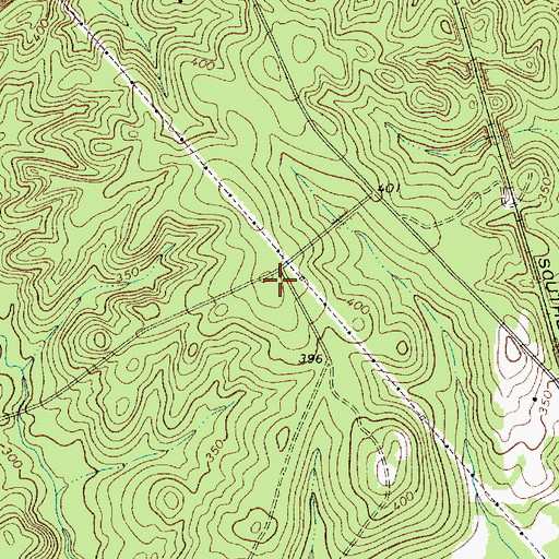 Topographic Map of Herbert, SC