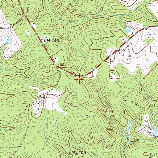 Topographic Map of Searles School (historical), SC