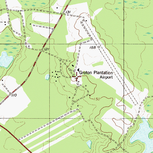 Topographic Map of Winthrop Club (historical), SC
