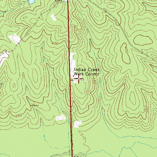 Topographic Map of Civilian Conservation Corps Camp F-6 (historical), SC
