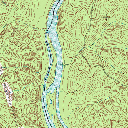 Topographic Map of Glovers Branch, SC