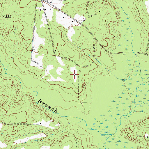 Topographic Map of WCTG-AM (Columbia), SC