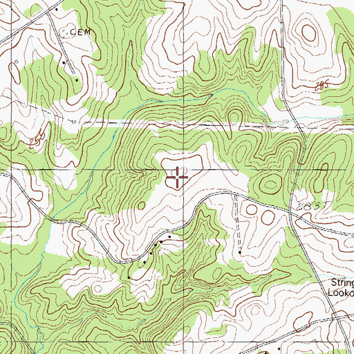 Topographic Map of WWMM-FM (Anderson), SC