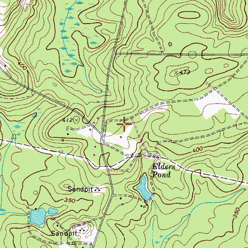 Topographic Map of WNOK-FM (Columbia), SC