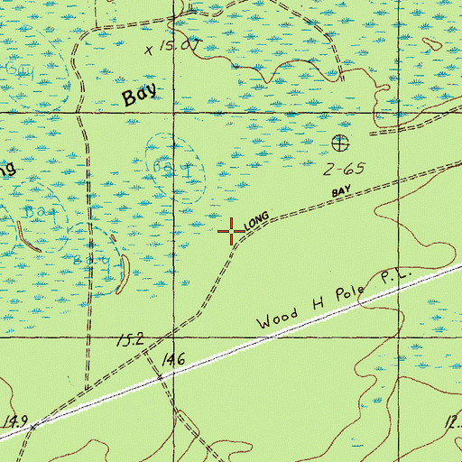 Topographic Map of WNMB-FM (North Myrtle Beach), SC