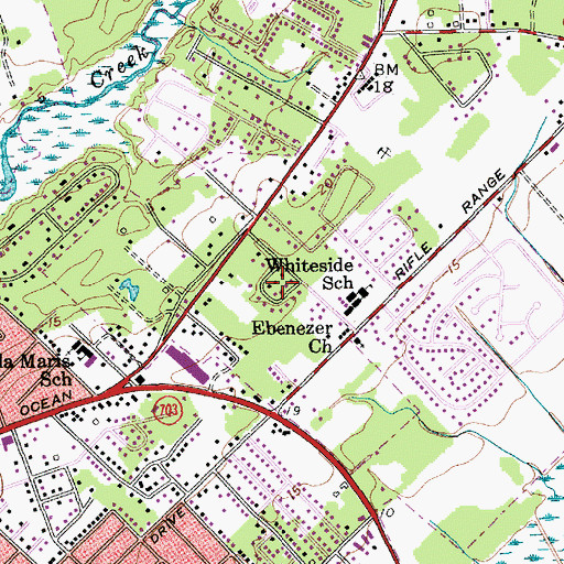 Topographic Map of Avian Park, SC