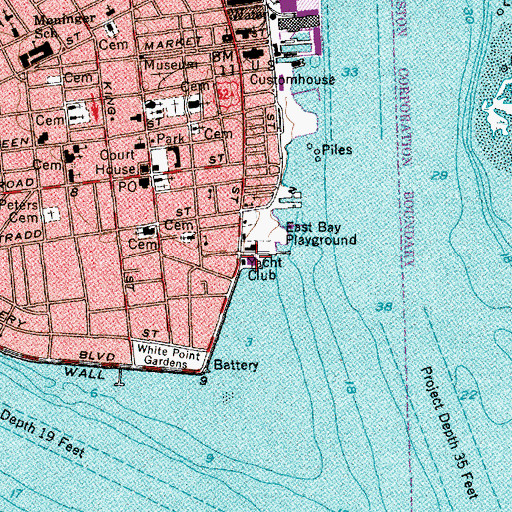 Topographic Map of Carolina Yacht Club, SC