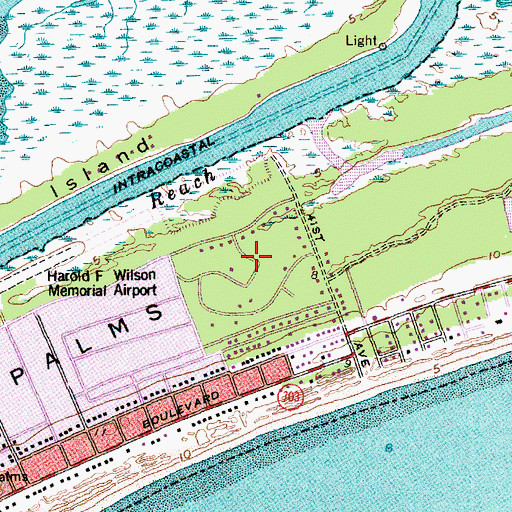 Topographic Map of Forest Trail, SC