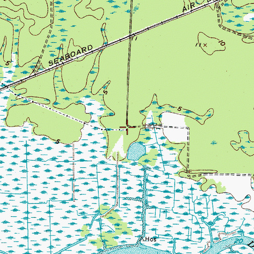 Topographic Map of Grove Plantation, SC