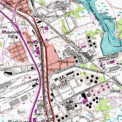 Topographic Map of Hibernian Heights, SC