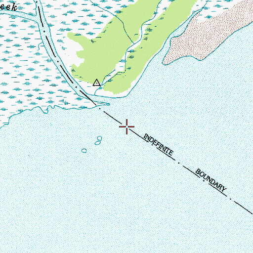 Topographic Map of The Horns, SC