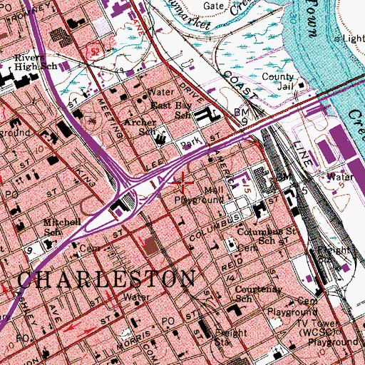 Topographic Map of Mount Carmel United Methodist Church, SC
