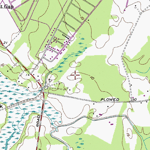 Topographic Map of Charleston Collegiate School, SC