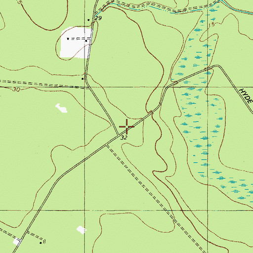 Topographic Map of Spring Grove Church (historical), SC