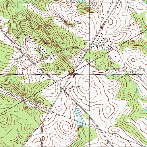 Topographic Map of Praters Store (historical), SC