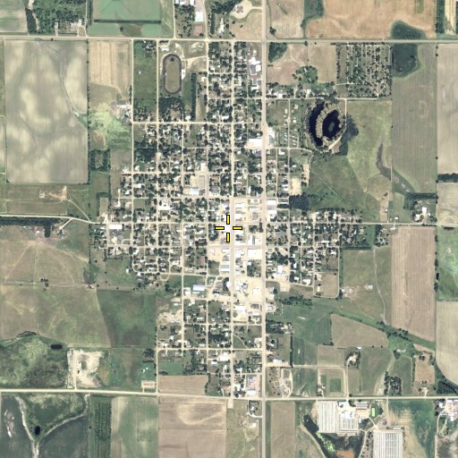 Aerial/Satellite Image of Armour, SD