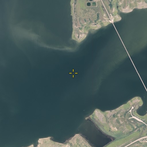 Aerial/Satellite Image of Claymore Creek, SD