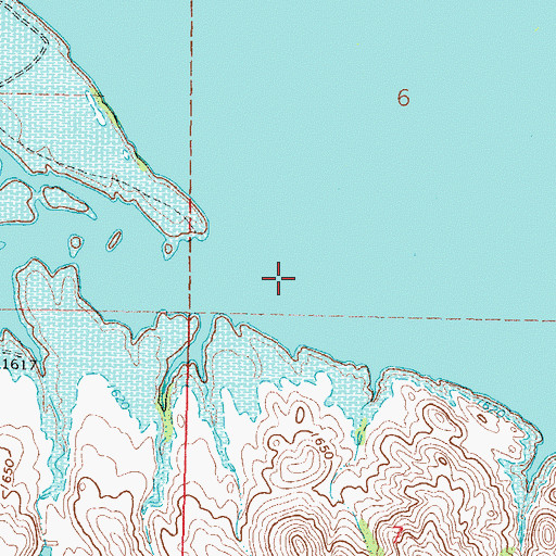 Topographic Map of Hunkpapa Creek, SD