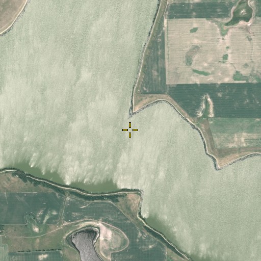 Aerial/Satellite Image of Lake Nicholson, SD