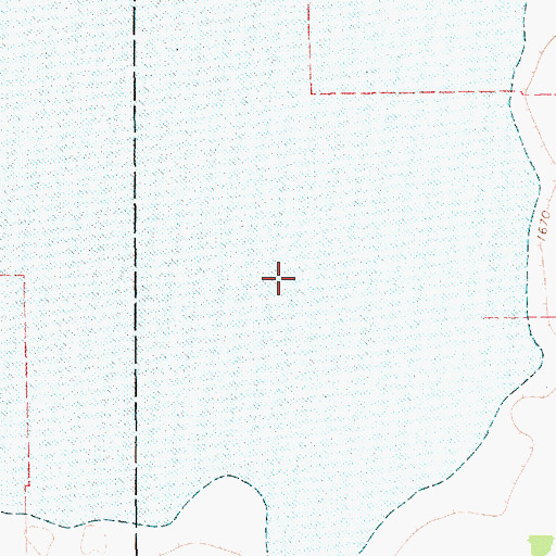Topographic Map of Lake Thompson, SD