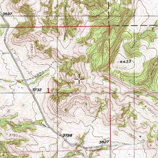 Topographic Map of Black Hills RC and D Stabilization Dam, SD