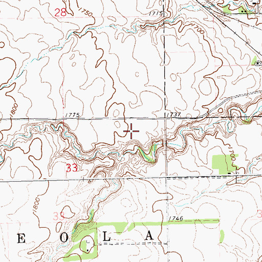 Topographic Map of Rode Hasvold Road Dam, SD