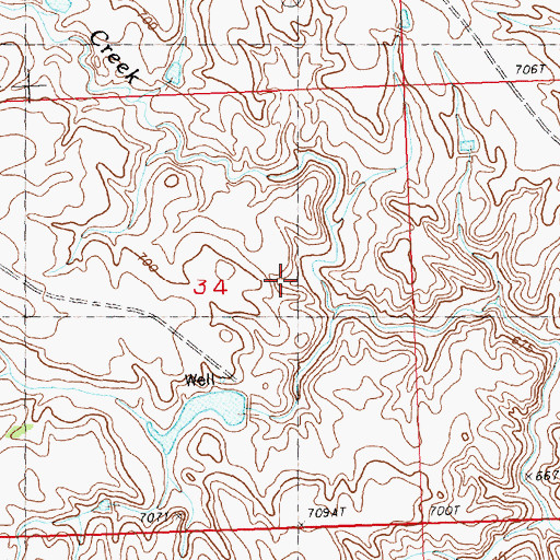 Topographic Map of R Compton Dam, SD