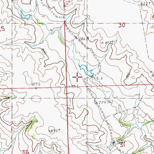 Topographic Map of McCasland and Schiller Number 2 Dam, SD