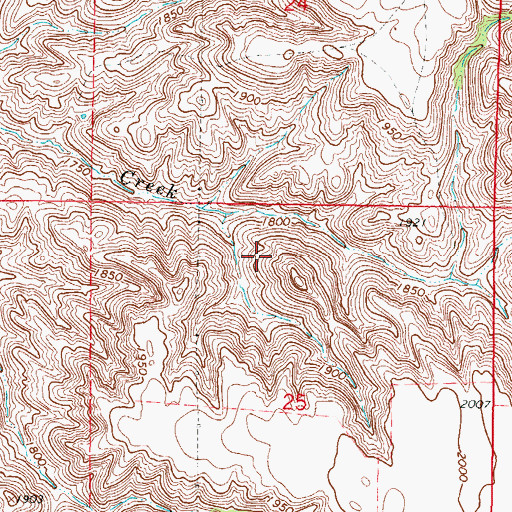 Topographic Map of Wientjes Brothers Number 2 Dam, SD