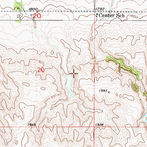 Topographic Map of R Allgaier Dam, SD